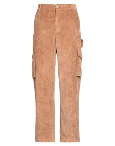 Roberto Collina Man Pants Brown Size 32 Polyester, Polyamide, Elastane In Pink