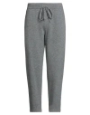 Roberto Collina Man Pants Grey Size 34 Merino Wool, Cashmere In Gray