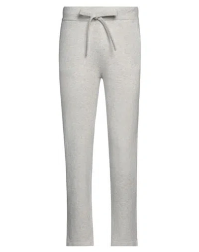Roberto Collina Man Pants Light Grey Size 32 Polyamide, Wool, Baby Alpaca Wool, Elastane In Gray