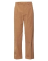 Roberto Collina Man Pants Tan Size 32 Polyester, Cotton In Brown