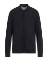 Roberto Collina Man Shirt Midnight Blue Size 44 Cotton