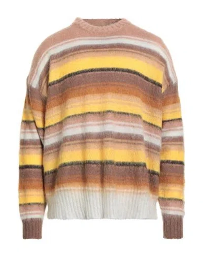 Roberto Collina Man Sweater Antique Rose Size 38 Mohair Wool, Nylon, Wool