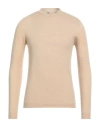 Roberto Collina Man Sweater Beige Size 36 Cashmere In Neutral