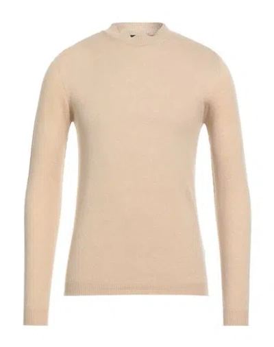 Roberto Collina Man Sweater Beige Size 36 Cashmere In Neutral