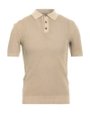 Roberto Collina Man Sweater Beige Size 40 Cotton, Viscose In Multi