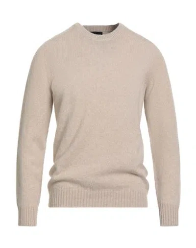 Roberto Collina Man Sweater Beige Size 44 Cashmere, Alpaca Wool