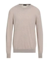 Roberto Collina Man Sweater Beige Size 44 Merino Wool