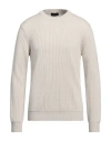 Roberto Collina Man Sweater Beige Size 44 Merino Wool