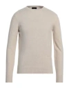 Roberto Collina Man Sweater Beige Size 44 Merino Wool, Cashmere