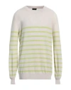 Roberto Collina Man Sweater Beige Size M Wool, Cashmere In Beige