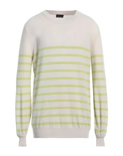 Roberto Collina Man Sweater Beige Size M Wool, Cashmere