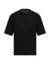 Roberto Collina Man Sweater Black Size 38 Cotton