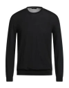 Roberto Collina Man Sweater Black Size 38 Merino Wool