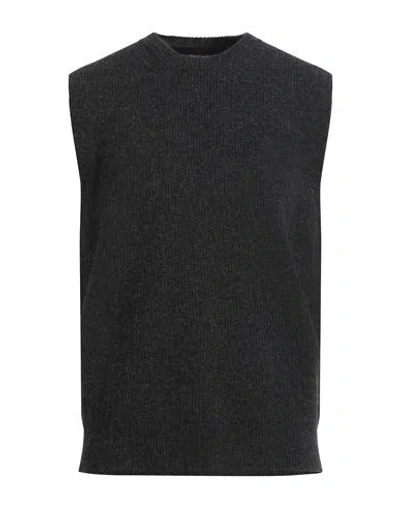 Roberto Collina Man Sweater Black Size 38 Wool