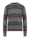 Roberto Collina Man Sweater Black Size 42 Nylon, Synthetic Fibers, Mohair Wool, Alpaca Wool, Wool