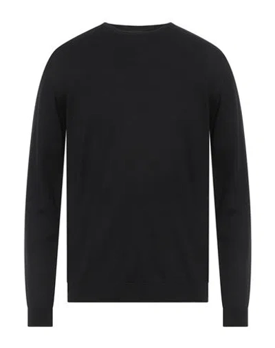 Roberto Collina Man Sweater Black Size 46 Merino Wool