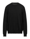 Roberto Collina Man Sweater Black Size 46 Merino Wool