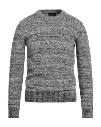 Roberto Collina Man Sweater Black Size 46 Wool