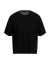Roberto Collina Man Sweater Black Size S Viscose, Polyester