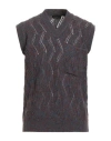 Roberto Collina Man Sweater Brown Size 38 Baby Alpaca Wool, Organic Wool In Brown