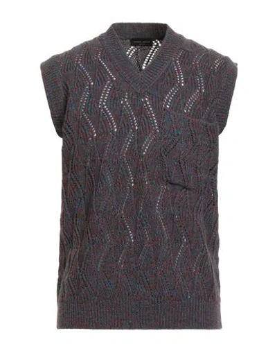 Roberto Collina Man Sweater Brown Size 38 Baby Alpaca Wool, Organic Wool