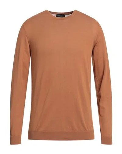 Roberto Collina Sweaters In Brown