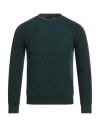 Roberto Collina Man Sweater Dark Green Size 42 Cotton