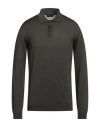 Roberto Collina Man Sweater Dark Green Size 42 Merino Wool