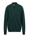 Roberto Collina Man Sweater Dark Green Size 44 Merino Wool, Cashmere