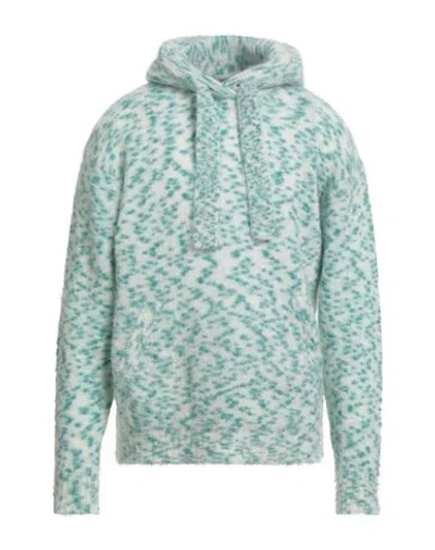 ROBERTO COLLINA ROBERTO COLLINA MAN SWEATER DEEP TEAL SIZE 40 SUPERKID MOHAIR, NYLON, WOOL, ELASTANE