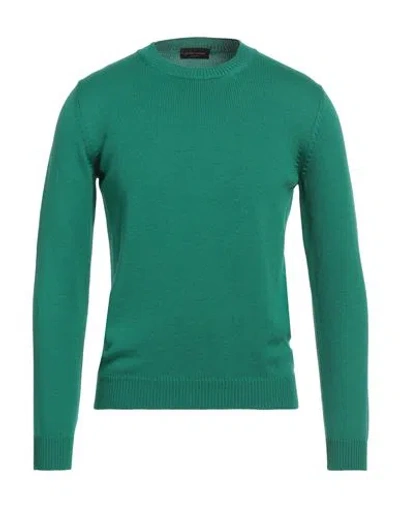Roberto Collina Man Sweater Emerald Green Size 38 Merino Wool