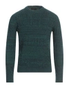 Roberto Collina Man Sweater Emerald Green Size 42 Wool