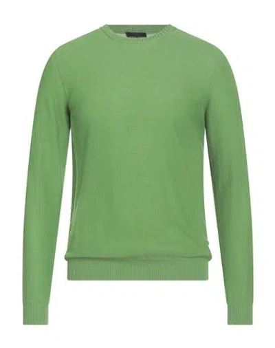 Roberto Collina Man Sweater Green Size 38 Virgin Wool