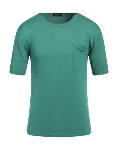 Roberto Collina Sweaters In Green