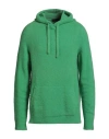 Roberto Collina Man Sweater Green Size 40 Cotton, Nylon, Viscose