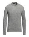 Roberto Collina Man Sweater Grey Size 38 Wool, Alpaca Wool