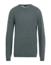 Roberto Collina Man Sweater Grey Size 44 Cashmere In Gray