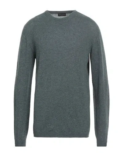 Roberto Collina Man Sweater Grey Size 44 Cashmere In Gray