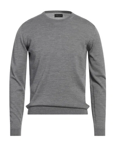 Roberto Collina Man Sweater Grey Size 46 Merino Wool