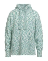 Roberto Collina Man Sweater Ivory Size 42 Merino Wool In Green