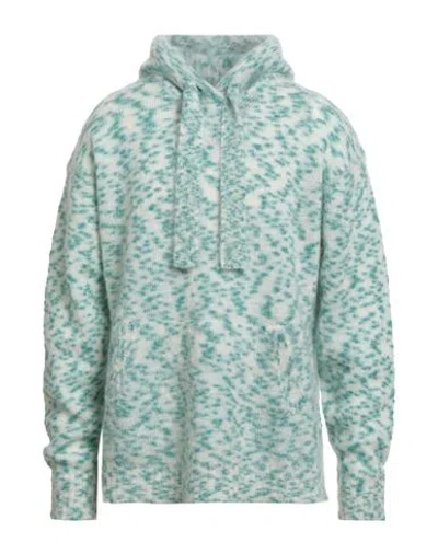 Roberto Collina Man Sweater Ivory Size 42 Merino Wool In Green