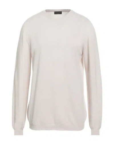 Roberto Collina Man Sweater Ivory Size 44 Cashmere In White