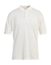 Roberto Collina Man Sweater Ivory Size 44 Linen In White