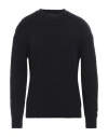 Roberto Collina Man Sweater Midnight Blue Size 36 Baby Alpaca Wool, Nylon, Wool
