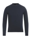 Roberto Collina Man Sweater Midnight Blue Size 36 Merino Wool