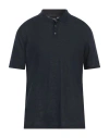 Roberto Collina Man Sweater Midnight Blue Size 40 Linen