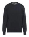 Roberto Collina Man Sweater Midnight Blue Size 44 Cotton