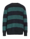 Roberto Collina Man Sweater Midnight Blue Size 44 Cotton, Nylon, Elastane