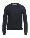 Roberto Collina Man Sweater Midnight Blue Size 44 Merino Wool