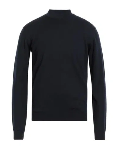 Roberto Collina Man Sweater Midnight Blue Size 46 Merino Wool In Blue